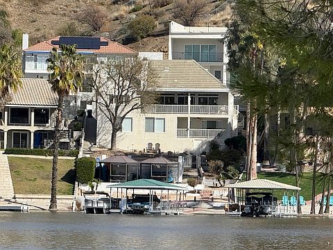 Our home from the lake