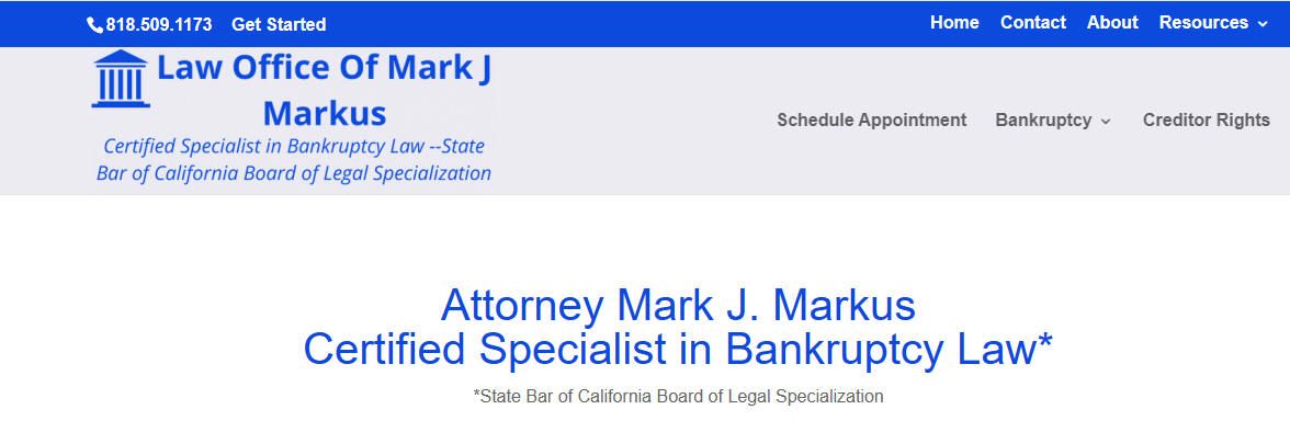 Mark Markus Bankruptcy Attorney